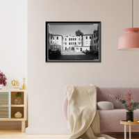 U.S. Naval Hospital, North Crosswalk, Park Boulevard, Balboa Park, San Diego, San Diego County, CA Classic, Vintage Wall Art