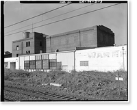 Savage Tire Factory, Factory Building, 2301 Main Street, San Diego, San Diego County, CA - 3, Antique Print