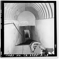 Fort Rosecrans, Mining Casemate, Point Loma, San Diego, San Diego County, CA - 13, Antique Print