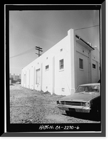 Historic Framed Print, Maier Brewing Company Warehouse, 505 West Market Street, San Diego, San Diego County, CA - 6,  17-7/8" x 21-7/8"