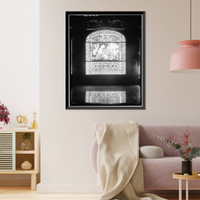 Historic Framed Print, Villa Montezuma, 1925 K Street, San Diego, San Diego County, CA - 11,  17-7/8" x 21-7/8"
