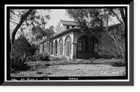 Casa de Rancho Guajome, San Luis Rey, San Diego County, CA - 2 Classic, Vintage Wall Art