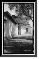 Casa de Rancho Guajome, San Luis Rey, San Diego County, CA - 7, Vintage Wall Art