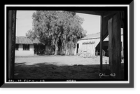 Casa de Rancho Guajome, San Luis Rey, San Diego County, CA - 9 Classic, Vintage Print