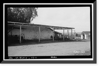 Casa de Rancho Guajome, San Luis Rey, San Diego County, CA - 13, Historic Print