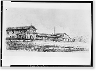 Mission San Francisco de Asis, Mission & Sixteenth Streets, San Francisco, San Francisco County, CA - 4, Vintage Poster