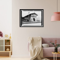 Historic Framed Print, Mission San Francisco de Asis, Mission & Sixteenth Streets, San Francisco, San Francisco County, CA - 14,  17-7/8" x 21-7/8"