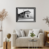 Historic Framed Print, Mission San Francisco de Asis, Mission & Sixteenth Streets, San Francisco, San Francisco County, CA - 14,  17-7/8" x 21-7/8"