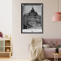 Haas-Lilienthal House, 2007 Franklin Street, San Francisco, San Francisco County, CA - 2, Vintage Poster