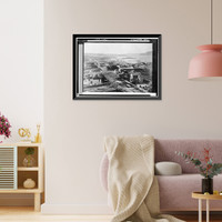 Russian Hill (Houses), Historic View, Green Street, San Francisco, San Francisco County, CA, Antique Wall Art