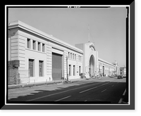 North Point Pier Bulkhead Buildings, Embarcadero, Kearney & Powell Streets, San Francisco, San Francisco County, CA - 5, Vintage Print