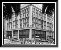 City of Paris Dry Goods Company, Geary & Stockton Streets, San Francisco, San Francisco County, CA, Antique Print