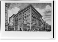 City of Paris Dry Goods Company, Geary & Stockton Streets, San Francisco, San Francisco County, CA - 77, Antique Wall Art