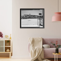 Fleischhacker Pool & Bath House, Sloat Boulevard & Great Highway, San Francisco, San Francisco County, CA - 5, Antique Poster