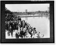 Fleischhacker Pool & Bath House, Sloat Boulevard & Great Highway, San Francisco, San Francisco County, CA - 19, Antique Print