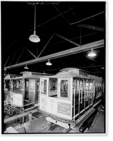 Historic Framed Print, San Francisco Cable Railway, Washington & Mason Streets, San Francisco, San Francisco County, CA - 45,  17-7/8" x 21-7/8"