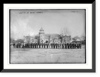 Historic Framed Print, U. of Maine Cadets,  17-7/8" x 21-7/8"