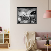 Historic Framed Print, San Francisco Cable Railway, Washington & Mason Streets, San Francisco, San Francisco County, CA - 61,  17-7/8" x 21-7/8"