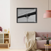 Historic Framed Print, Golden Gate Bridge, Spanning mouth of San Francisco Bay, San Francisco, San Francisco County, CA - 15,  17-7/8" x 21-7/8"