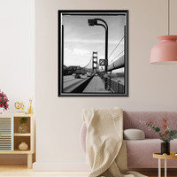 Golden Gate Bridge, Spanning mouth of San Francisco Bay, San Francisco, San Francisco County, CA - 22, Vintage Poster