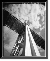 Historic Framed Print, San Francisco Oakland Bay Bridge, Spanning San Francisco Bay, San Francisco, San Francisco County, CA - 13,  17-7/8" x 21-7/8"