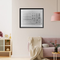 Historic Framed Print, San Francisco Oakland Bay Bridge, Spanning San Francisco Bay, San Francisco, San Francisco County, CA - 14,  17-7/8" x 21-7/8"