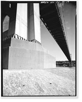 Historic Framed Print, San Francisco Oakland Bay Bridge, Spanning San Francisco Bay, San Francisco, San Francisco County, CA - 17,  17-7/8" x 21-7/8"