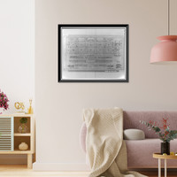 Historic Framed Print, San Francisco Oakland Bay Bridge, Spanning San Francisco Bay, San Francisco, San Francisco County, CA - 24,  17-7/8" x 21-7/8"