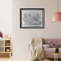 Historic Framed Print, San Francisco Oakland Bay Bridge, Spanning San Francisco Bay, San Francisco, San Francisco County, CA - 30,  17-7/8" x 21-7/8"