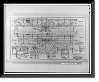 Historic Framed Print, San Francisco Oakland Bay Bridge, Spanning San Francisco Bay, San Francisco, San Francisco County, CA - 39,  17-7/8" x 21-7/8"