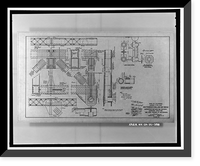 Historic Framed Print, San Francisco Oakland Bay Bridge, Spanning San Francisco Bay, San Francisco, San Francisco County, CA - 40,  17-7/8" x 21-7/8"