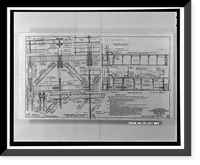 Historic Framed Print, San Francisco Oakland Bay Bridge, Spanning San Francisco Bay, San Francisco, San Francisco County, CA - 41,  17-7/8" x 21-7/8"