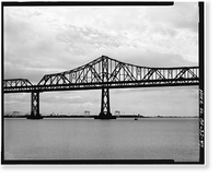 San Francisco Oakland Bay Bridge, Spanning San Francisco Bay, San Francisco, San Francisco County, CA - 47, Historic Reproduction