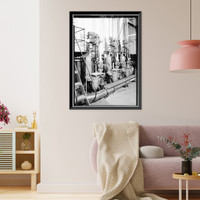 San Francisco Fire Department, Pumping Station No. 2, Van Ness Avenue at Bay, San Francisco, San Francisco County, CA - 11 Classic, Antique Poster