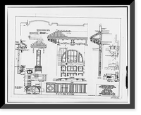 San Francisco Fire Department, Pumping Station No. 2, Van Ness Avenue at Bay, San Francisco, San Francisco County, CA - 49 Classic, Historic Print