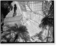 Historic Framed Print, Golden Gate Park, Conservatory, Golden Gate Park, San Francisco, San Francisco County, CA - 8,  17-7/8" x 21-7/8"