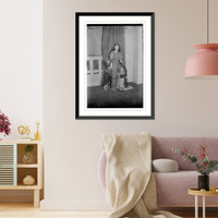 Historic Framed Print, Mary Alden, Jane & Kath. Lee,  17-7/8" x 21-7/8"