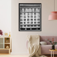 Historic Framed Print, Holbrook Building, 58 Sutter Street, San Francisco, San Francisco County, CA - 2,  17-7/8" x 21-7/8"
