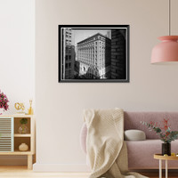 Historic Framed Print, Mills Building, 220 Montgomery Street, San Francisco, San Francisco County, CA - 2,  17-7/8" x 21-7/8"