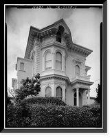 Ortman-Shumate House, 1901 Scott Street, San Francisco, San Francisco County, CA Classic, Antique Poster