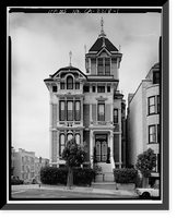 Westerfeld House, 1198 Fulton Street, San Francisco, San Francisco County, CA, Historic Print