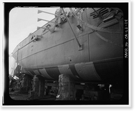 Historic Framed Print, Steam Tug EPPLETON HALL, Hyde Street Pier, San Francisco, San Francisco County, CA - 4,  17-7/8" x 21-7/8"