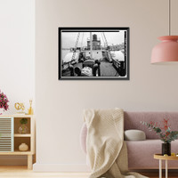 Steam Tug EPPLETON HALL, Hyde Street Pier, San Francisco, San Francisco County, CA - 9, Vintage Poster