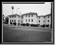 Letterman General Hospital, Nurses' Quarters, Girard Road & Lincoln Boulevard, Presidio of San F, San Francisco, San Francisco County, CA - 6 Classic, Antique Poster