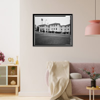 Letterman General Hospital, Nurses' Quarters, Girard Road & Lincoln Boulevard, Presidio of San F, San Francisco, San Francisco County, CA - 6 Classic, Antique Poster