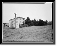 Letterman General Hospital, Nurses' Quarters, Girard Road & Lincoln Boulevard, Presidio of San F, San Francisco, San Francisco County, CA - 10, Vintage Poster