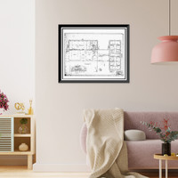 Letterman General Hospital, Nurses' Quarters, Girard Road & Lincoln Boulevard, Presidio of San F, San Francisco, San Francisco County, CA - 28, Antique Wall Art