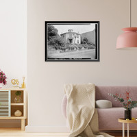 McElroy Octagon House, 2645 Gough Street (moved), San Francisco, San Francisco County, CA - 3, Vintage Poster