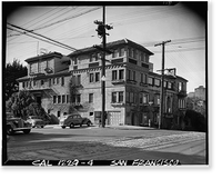 Stevenson-Osbourne House, Hyde & Lombard Streets, San Francisco, San Francisco County, CA - 4, Antique Wall Art