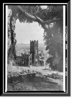 Historic Framed Print, St. Mary's Church, 660 California Street, San Francisco, San Francisco County, CA - 11,  17-7/8" x 21-7/8"